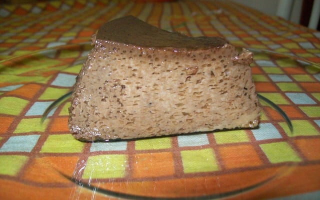 Pudim aeradinho de chocolate