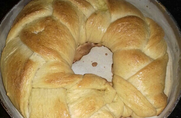 Pão caseiro simples (pão sovado)