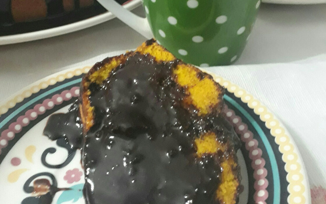Bolo de cenoura fofinho