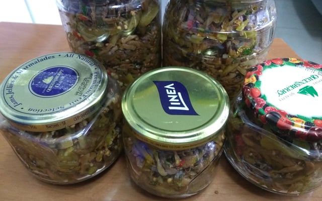 Berinjela aperitivo à italiana