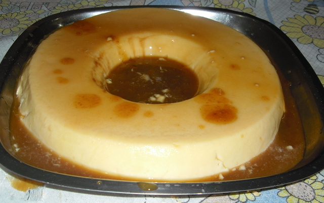 Pudim que não vai ao fogo, fácil, rápido e delicioso