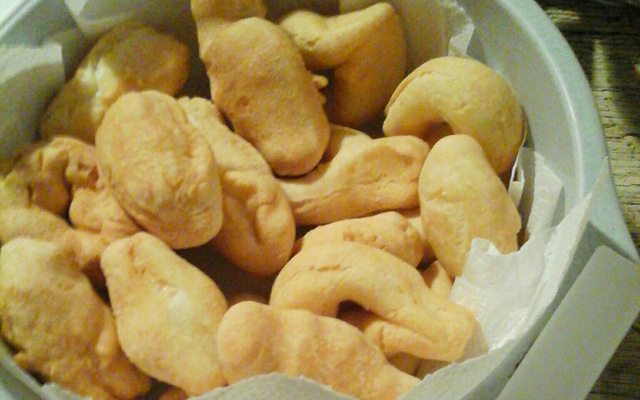 Biscoito frito de polvilho