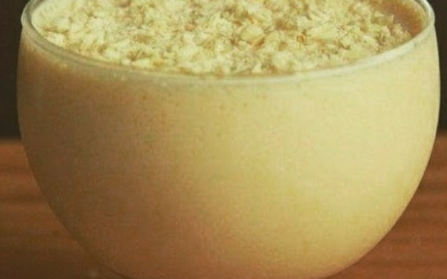 Mousse de leite em pó