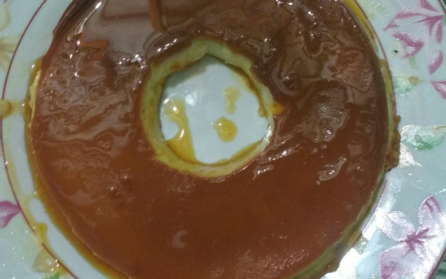 Pudim de leite ninho