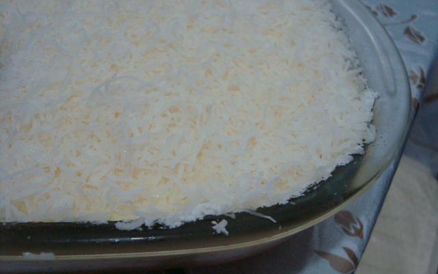 Bolo abacaxi de forma