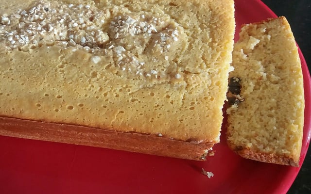 Pão sem glúten com farinha de arroz