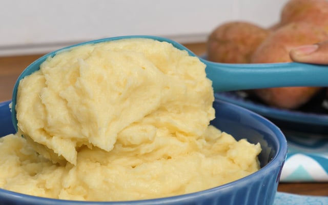 Purê de batata simples e fácil