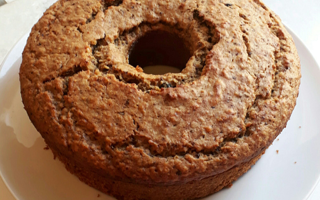 Bolo de banana sem açúcar