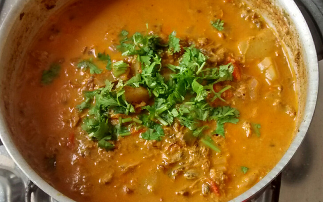 Sururu ao leite de coco