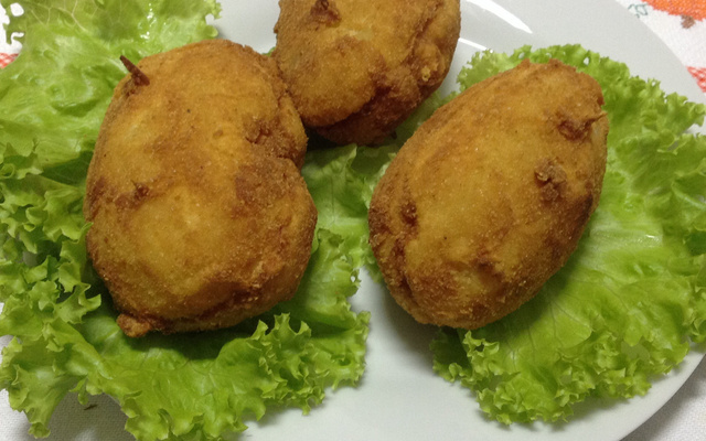 Batata frita recheada