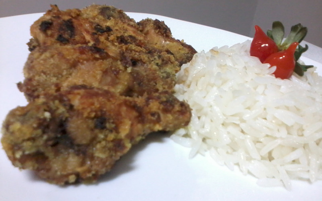 Coxinhas da asa de frango à cubana da Kaká