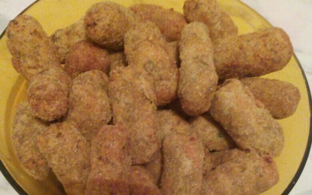 Croquete de carne moida sem batata
