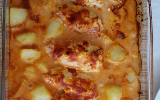 Rolinhos de peito de frango