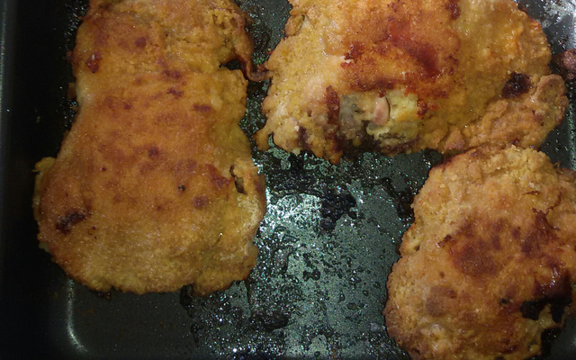 Sobrecoxa assada crocante