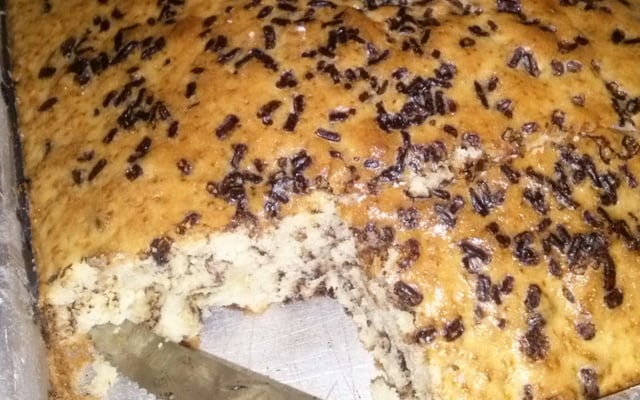 Bolo simples ideal para festas