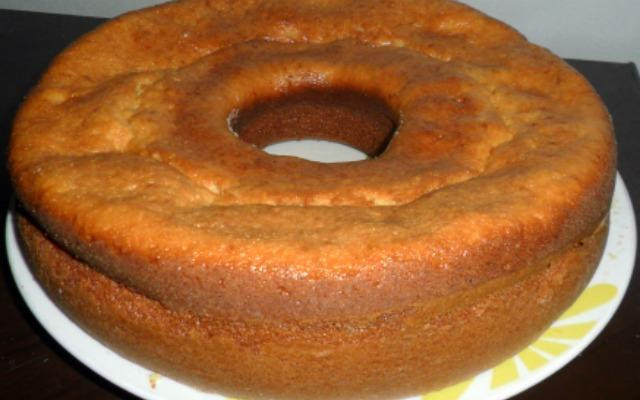 Bolo de fubá da maria Inês