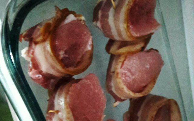 Medalhão de carne (boi, frango ou porco)