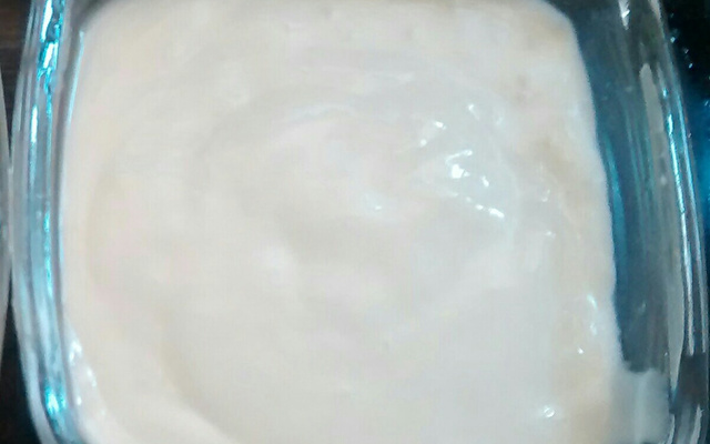 Creme de leite caseiro sem gordura