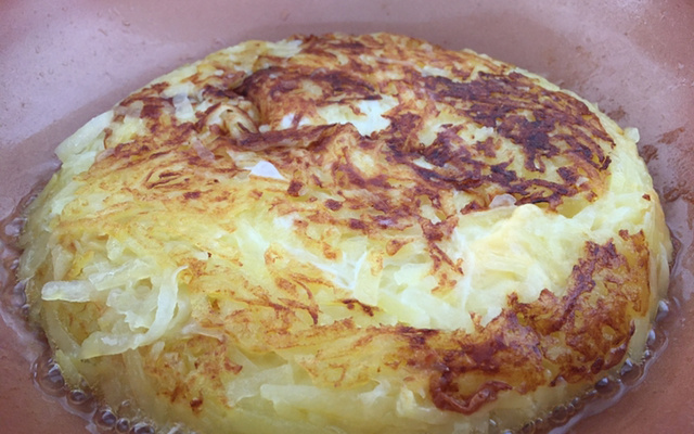 Batata rosti deliciosa