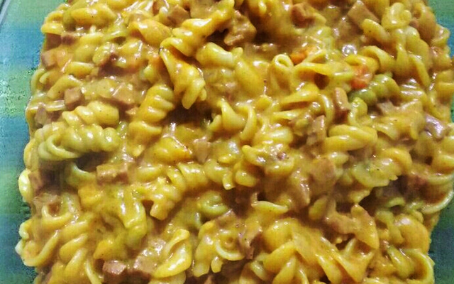 Macarrão de panela de pressão