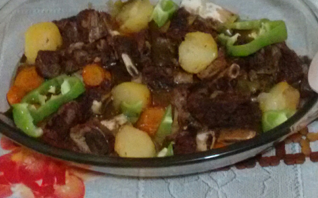 Costelão na pressão