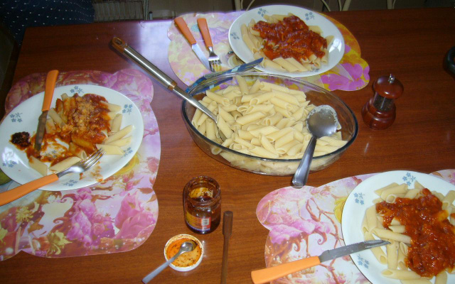 Penne al Gordines