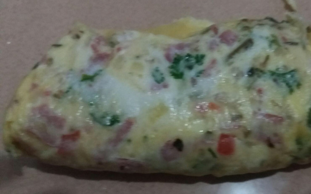 Omelete de saquinho