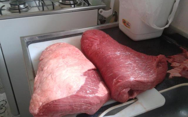 Picanha recheada com queijo