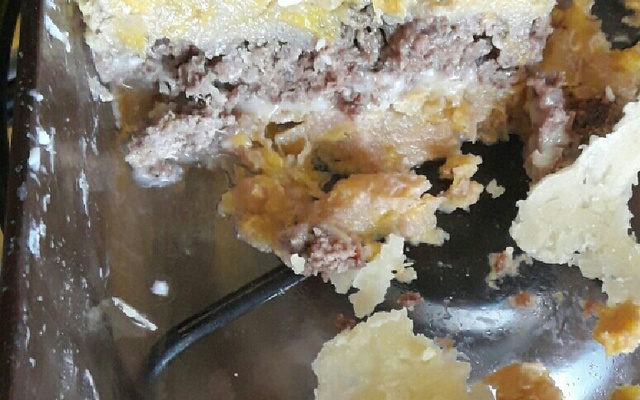 Escondidinho de banana-da-terra