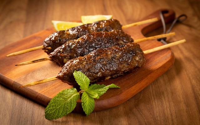 Kafta de carne moída na air fryer