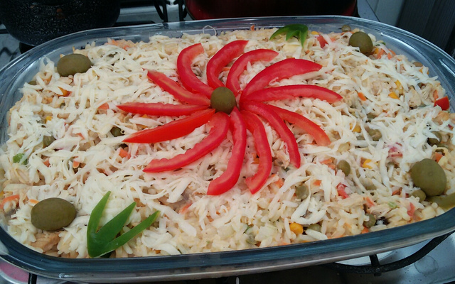 Arroz de forno diferente