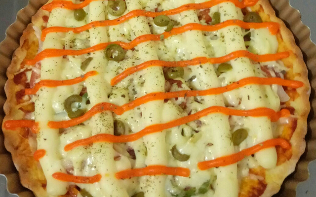 Massa de pizza fácil