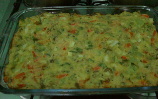 Torta de legumes