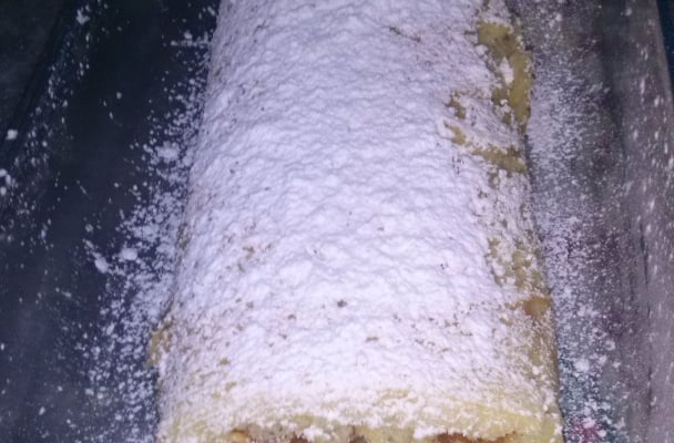 Rocambole de doce de leite