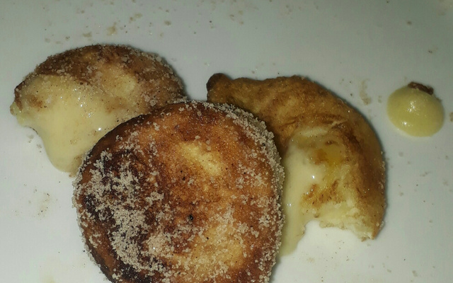 Bolinhos de chuva com banana
