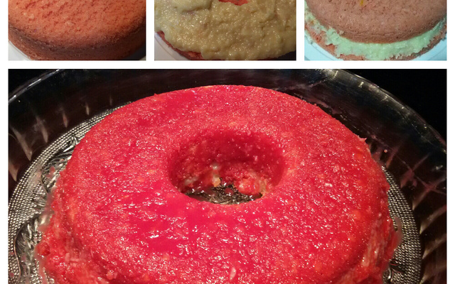 Bolo de Micro-ondas com Nesquik de Morango