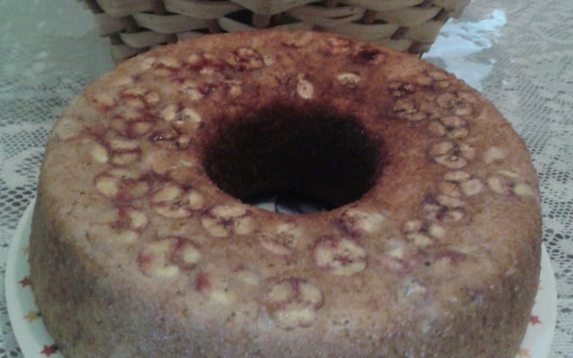 Bolo de banana d'água
