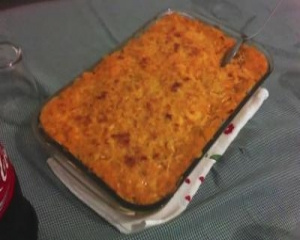 Arroz de forno com frango cremoso