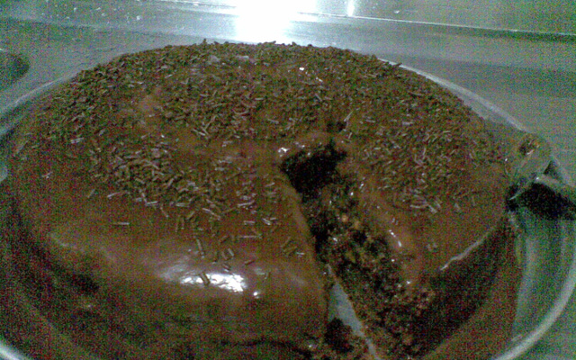 Bolo de Chocolate Molhadinho