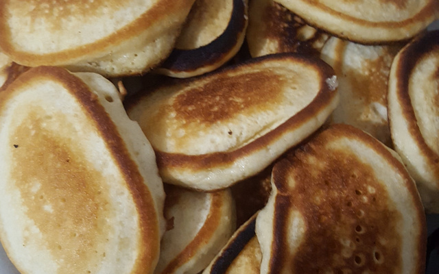 Bolinho de chuva de frigideira