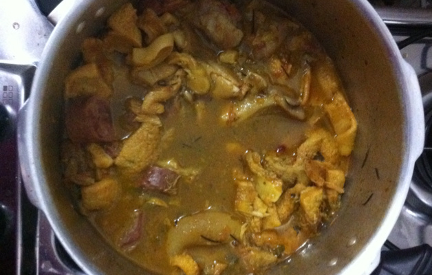 Dobradinha com mocotó