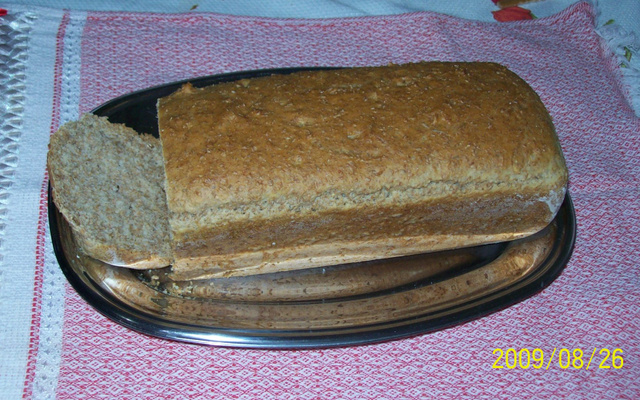 Pão nutritivo de liquidificador