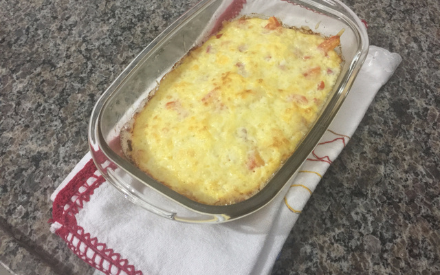 Omelete de forno sem óleo