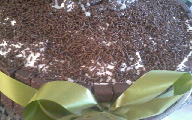 Bolo de chocolate Bis