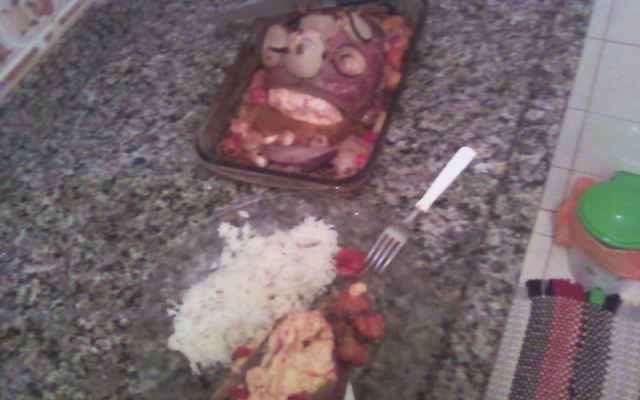 Picanha recheada com queijo