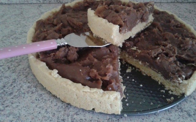 Torta cremosa de chocolate