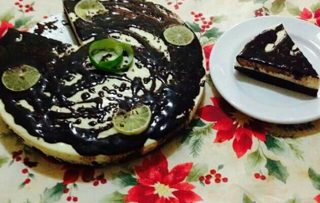 Bolo petit gateau de limão