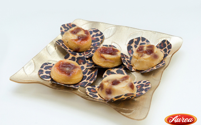 Pastel de Goiaba na Forma - Áurea