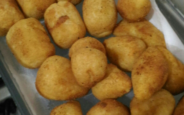 Massa de salgado frito