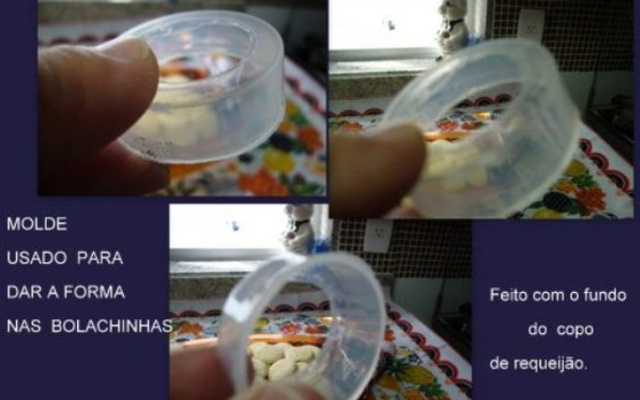 Bolachinhas de maizena com raspas de limão